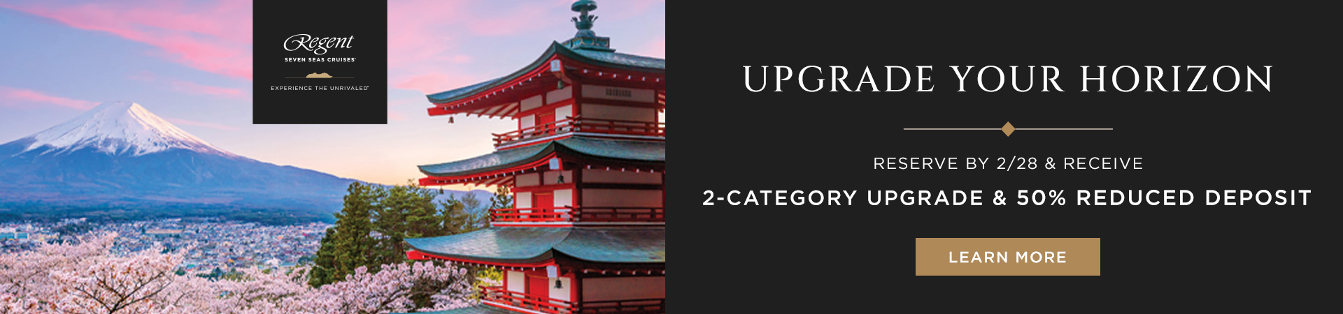 Regent Seven Seas - Upgrade Your Horizon